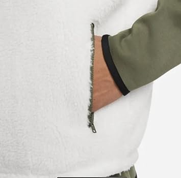Nike Club Reversible Winterized Men's Vest, Sail/Olive-White